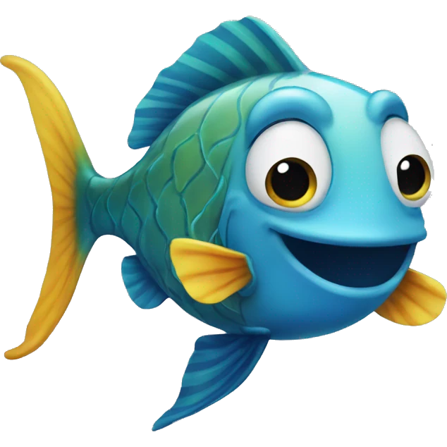 happy fish emoji