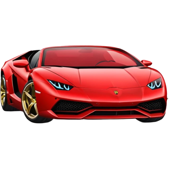 ماشین لامبورگینی emoji