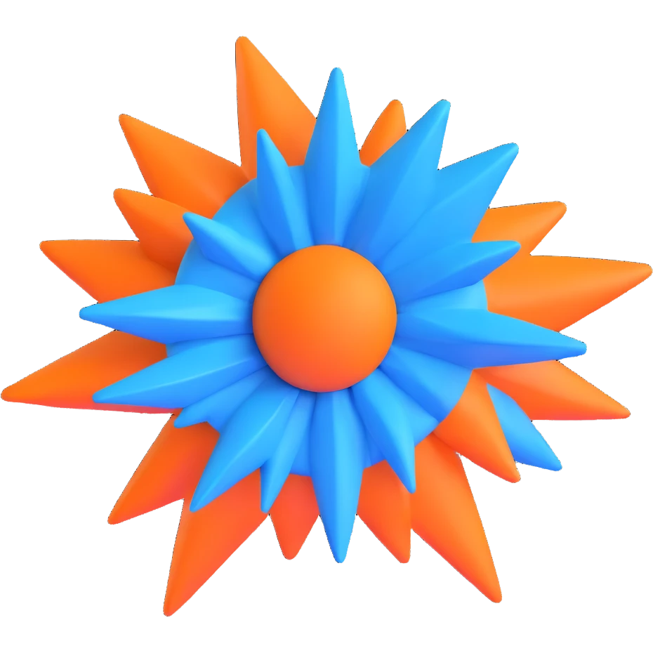 blue shockwave emoji
