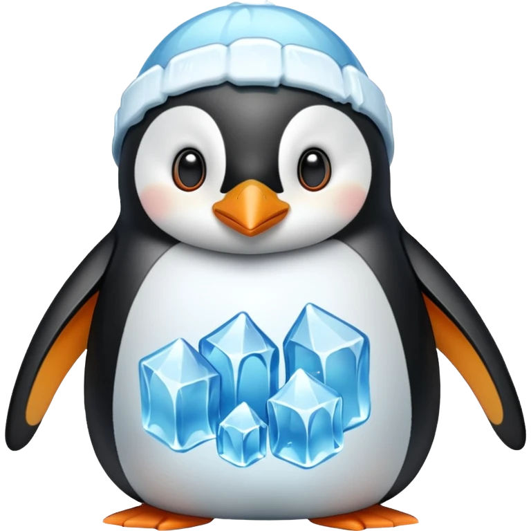 A Penguin With Ice Over Their Heads

 emoji