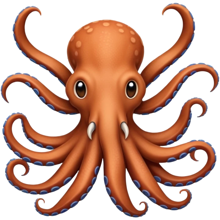 In Aardvark with Octopus arms emoji