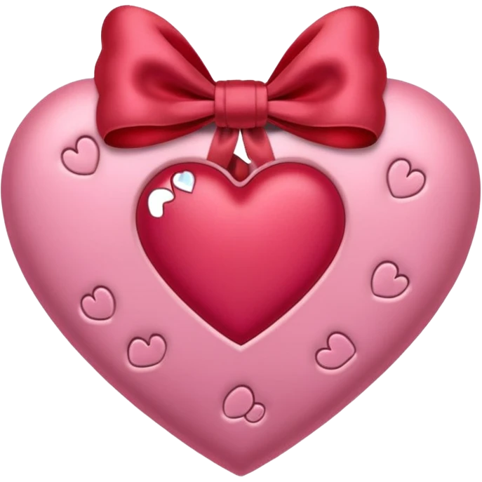 heart with a paw print and a bow emoji