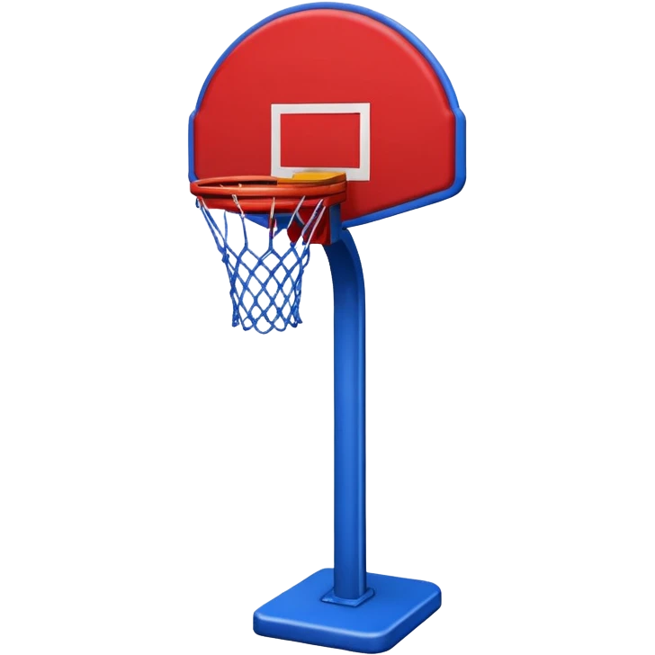 basketball stand (#00A3E0) and red (#F9423A) emoji