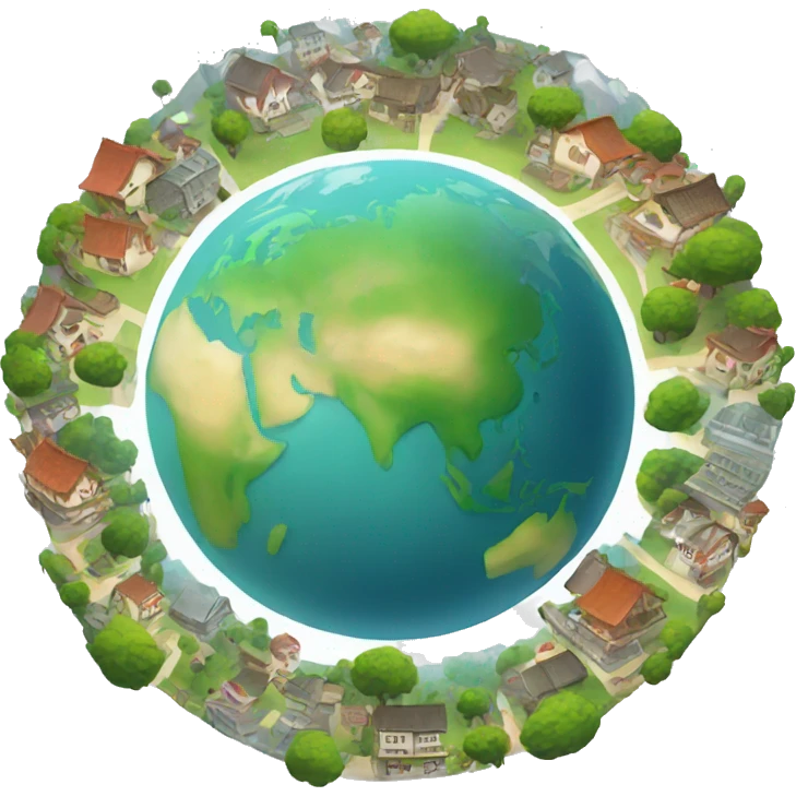 Global village emoji