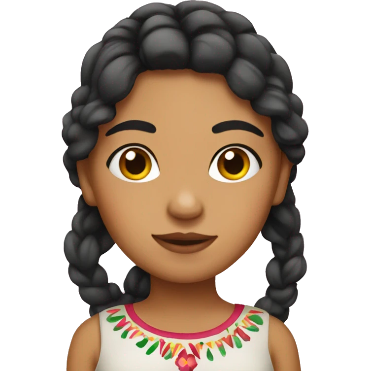 Mexican girl  emoji