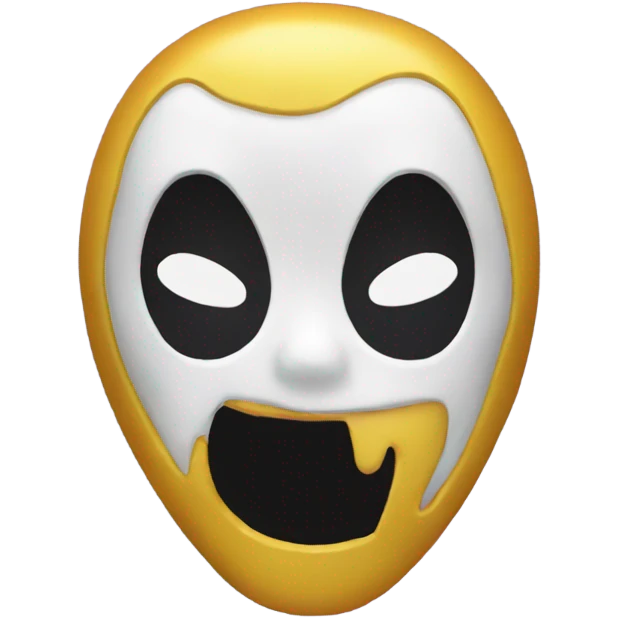 ghostface in love emoji