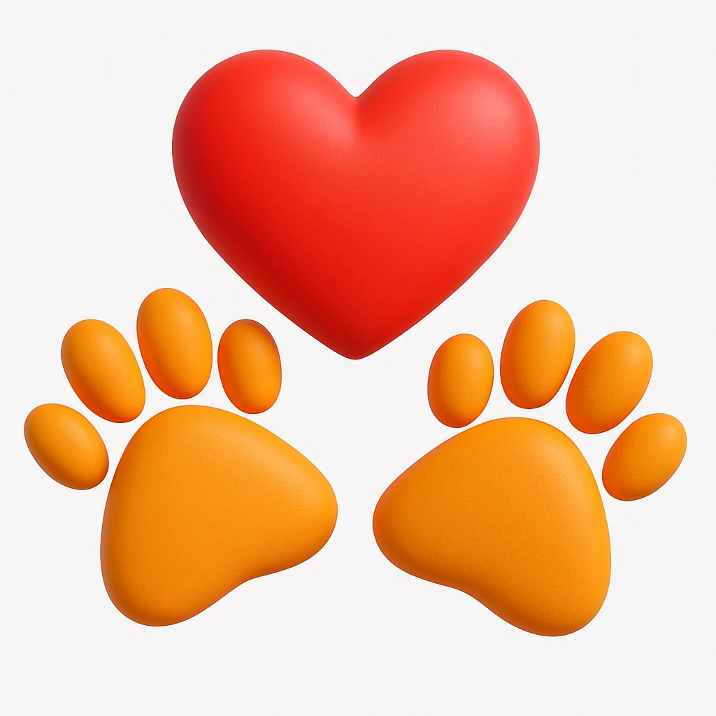 Make it microsoft style 3d fluent emojis: Add a heart to the image emoji