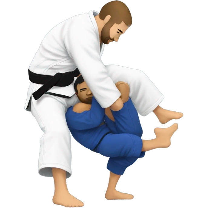 BJJ leg lock  emoji
