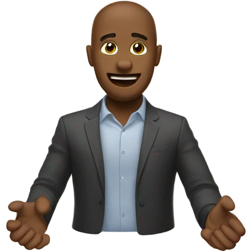 Trois doigts main emoji