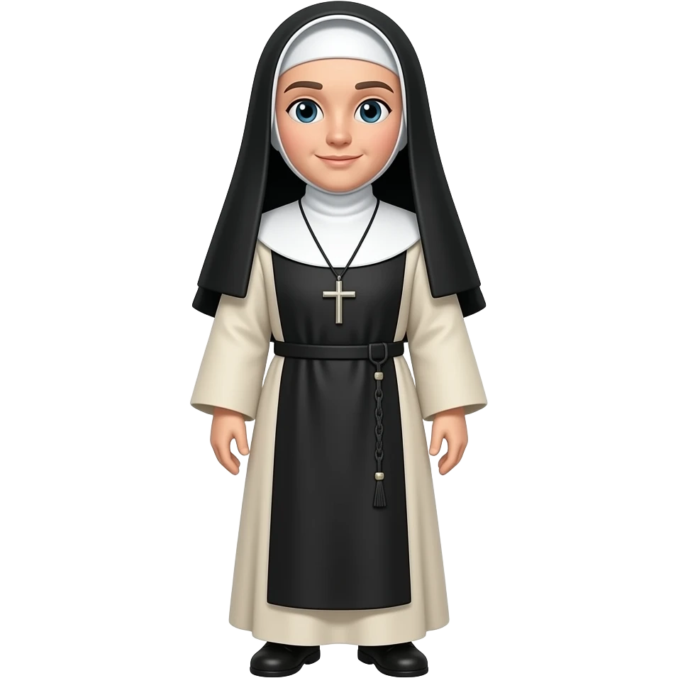 настоятельница в полный рост emoji