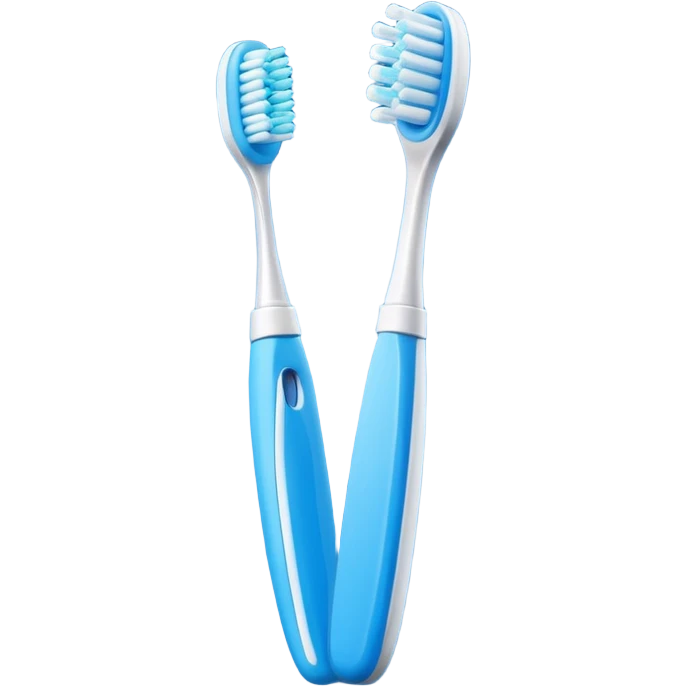 blue Toothbrush emoji