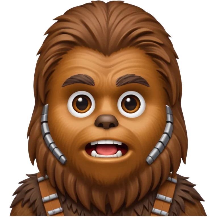   Chubaca sorprendido emoji