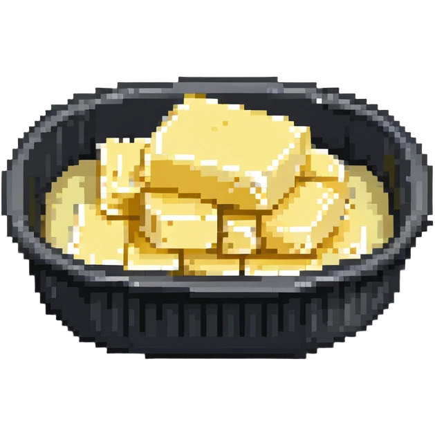 butter in a dish emoji