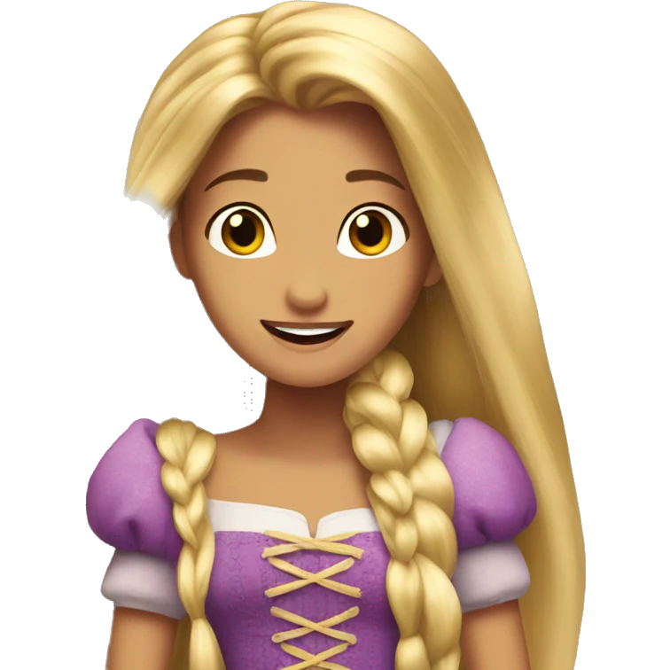 Rapunzel emoji