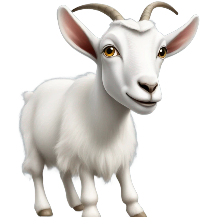 Goat with butt emoji