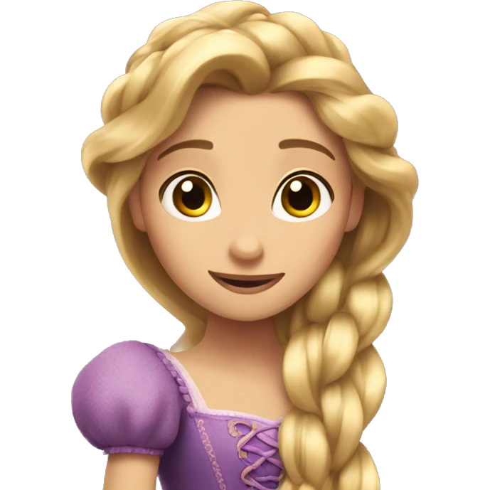 Rapunzel emoji