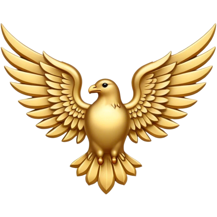 six wing emblem emoji