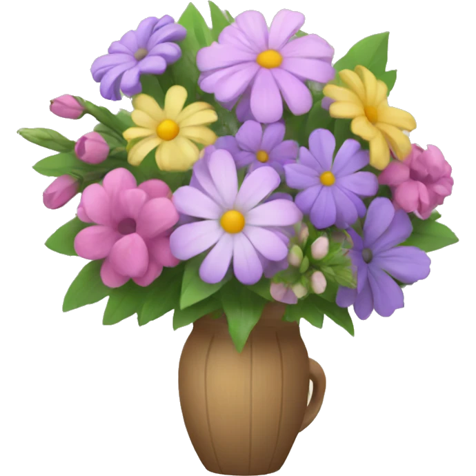 beautiful bouquet of flowers emoji
