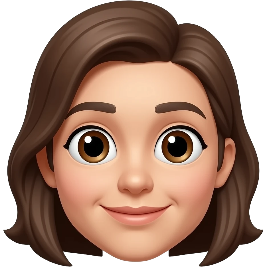 Un emoji con ojos garandes emoji