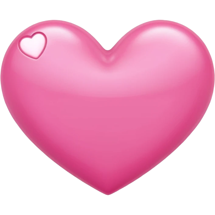 Pink heart emoji emoji