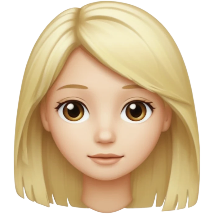 Patch of blonde hair emoji