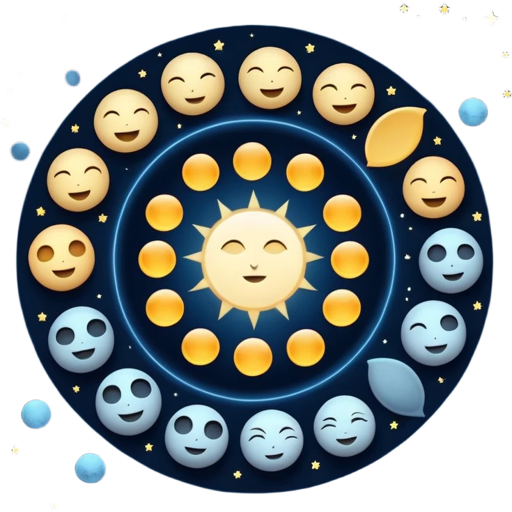 Moon Phases emoji