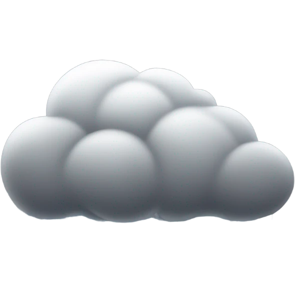 rainy cloud emoji
