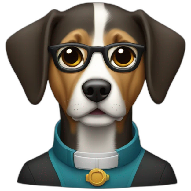 Perro pastor suizo emoji