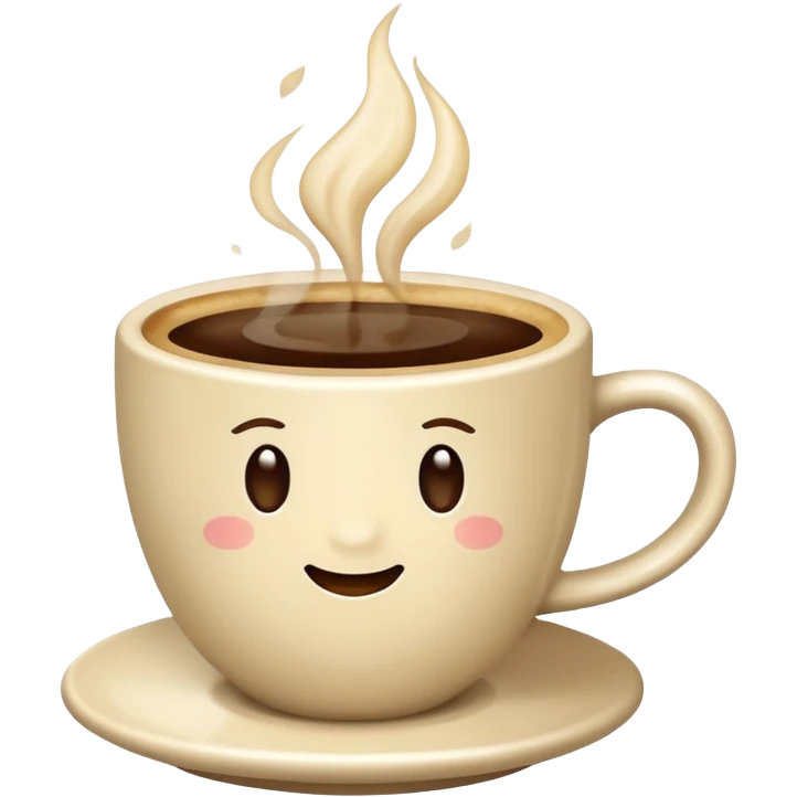 vanilla coffee emoji