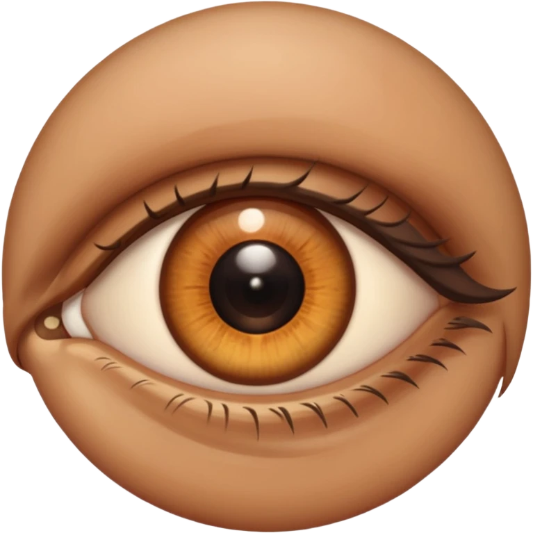 one eye emoji