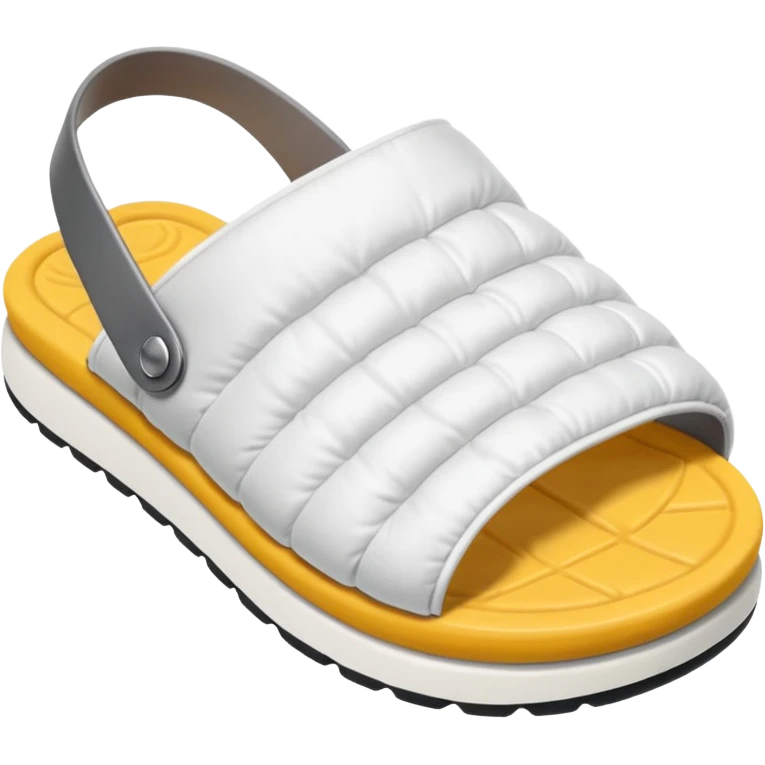 puffer summer shoes emoji