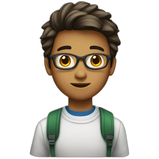 Student boy emoji