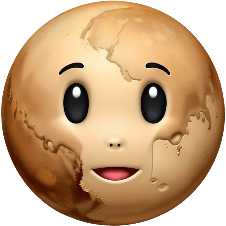 Planet Pluto emoji