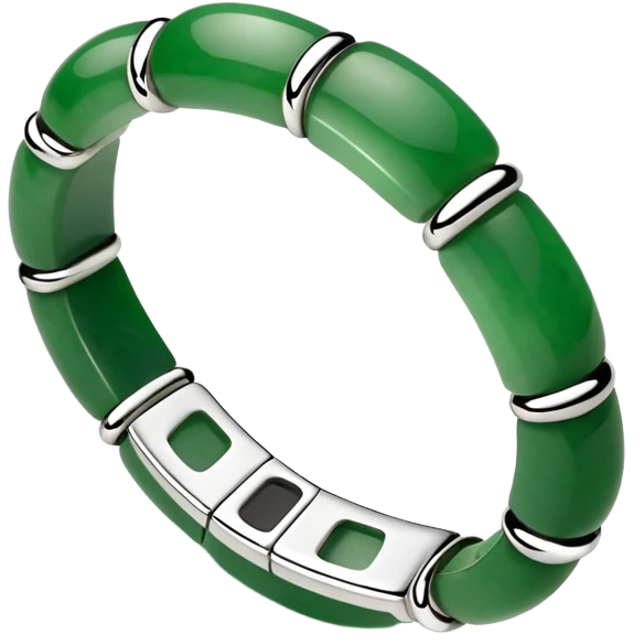 green bracelet emoji