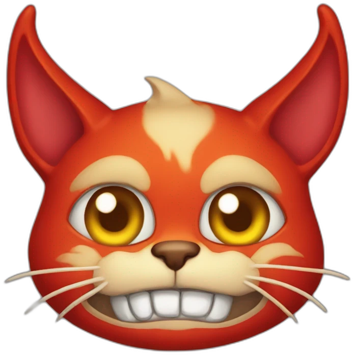 devil-cat emoji