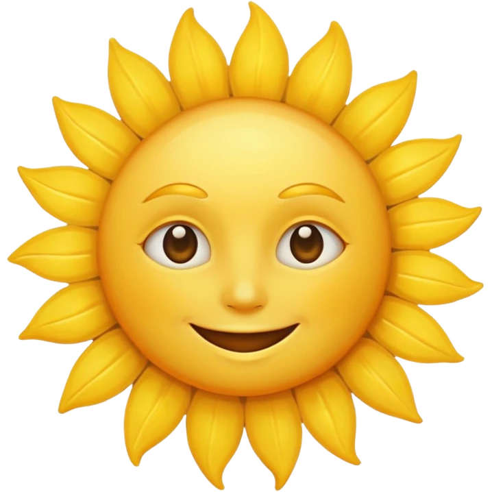 sun face emoji emoji