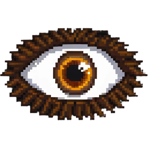 brown eye emoji