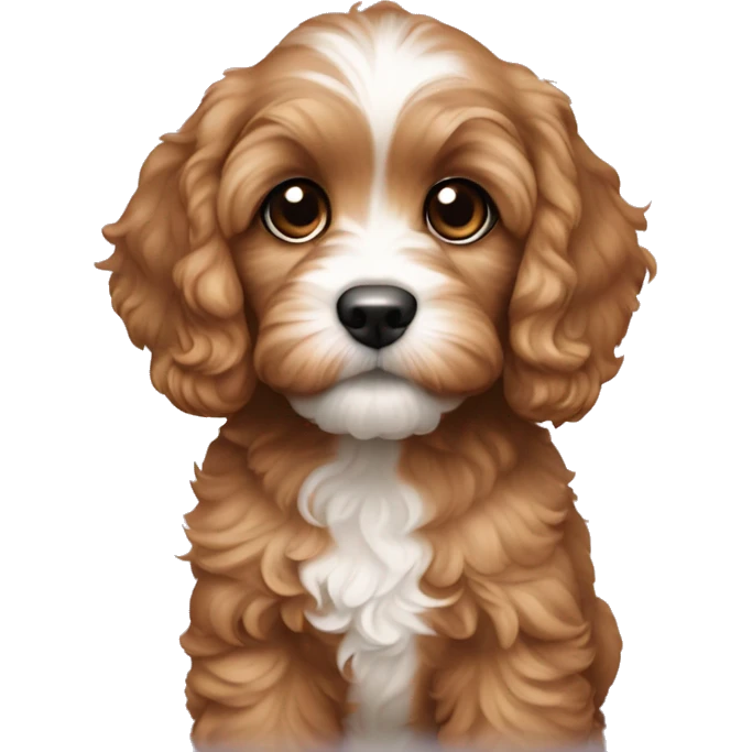 Cavapoo puppy  emoji