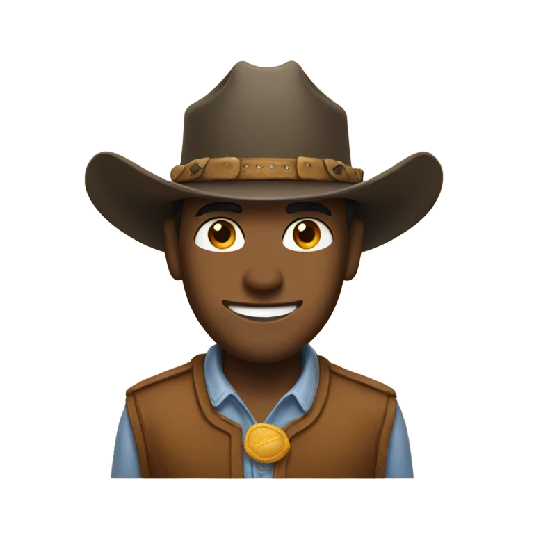 Me in a cowboy hat  emoji