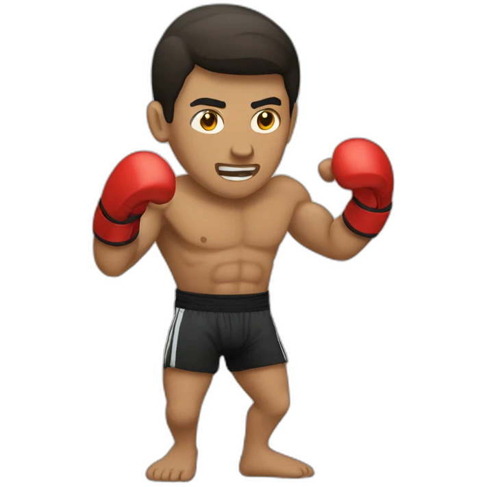 kickboxer emoji