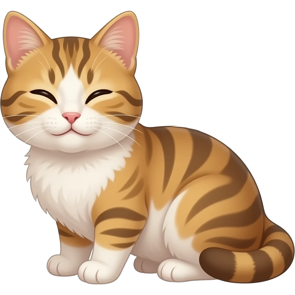 gatito relajado emoji