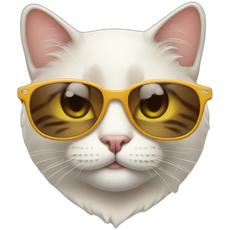 Gato con gafas de sol emoji