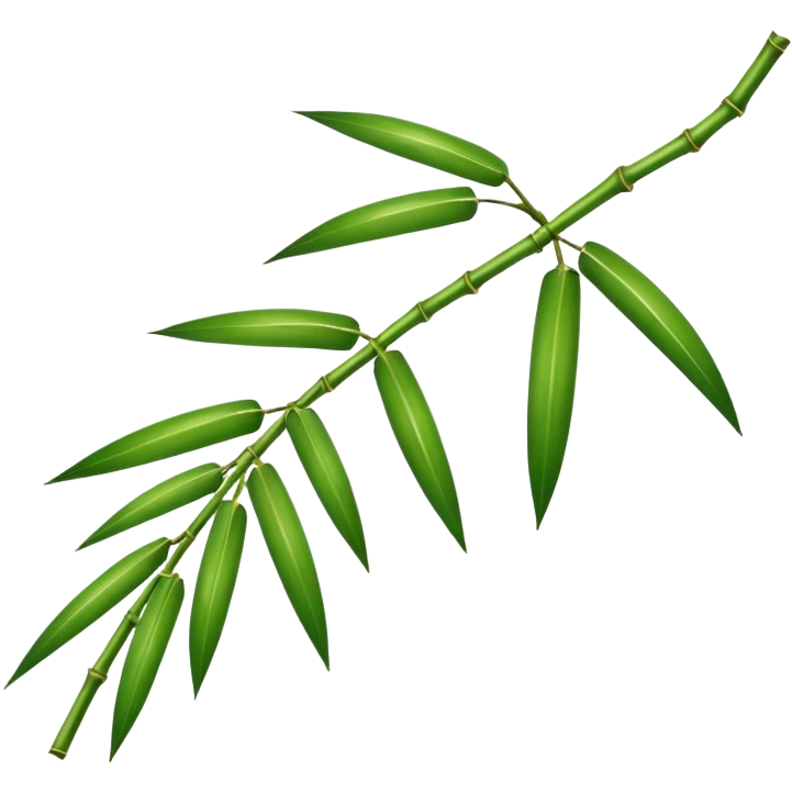 Bamboo leaf  emoji