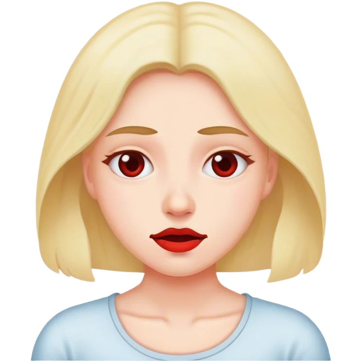 Female period emoji