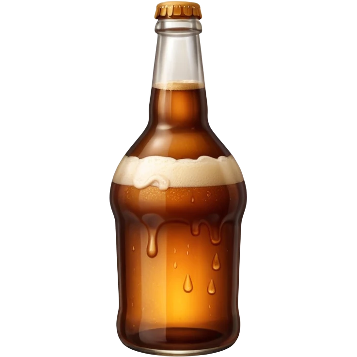 bottle of brown ale emoji