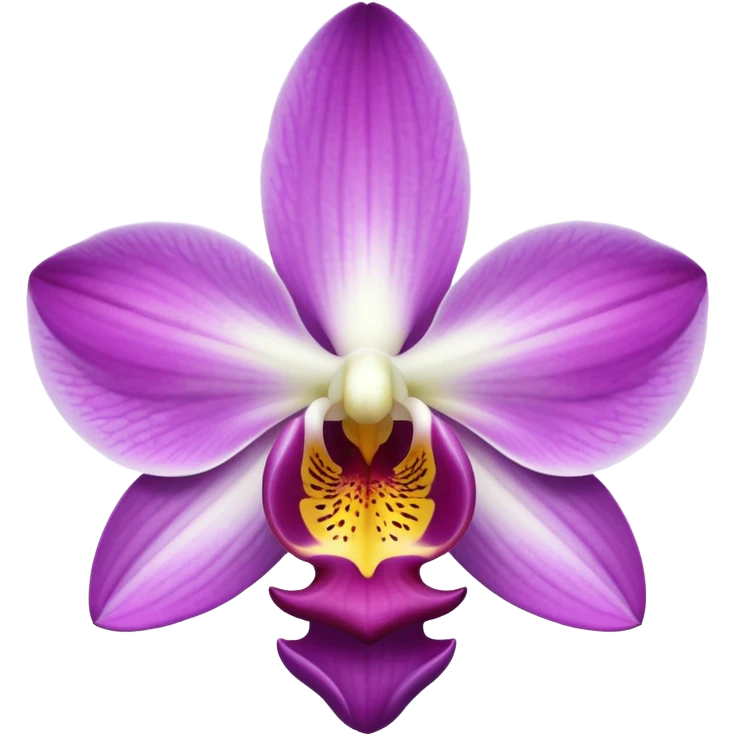 orchid emoji
