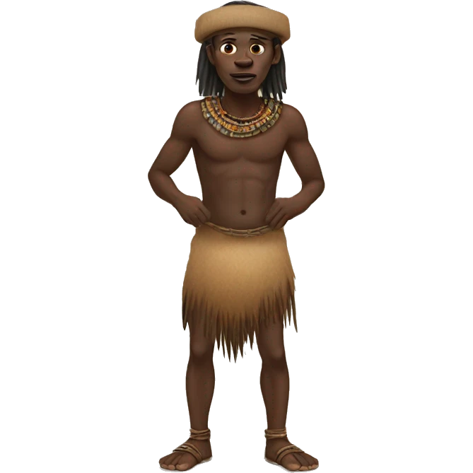 African tribesman  emoji