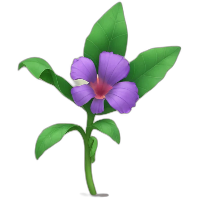 carnivorous flower emoji