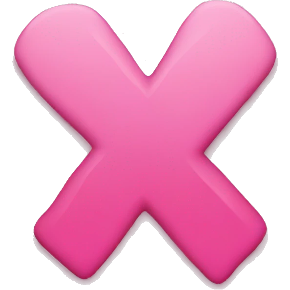 pink checkmark emoji