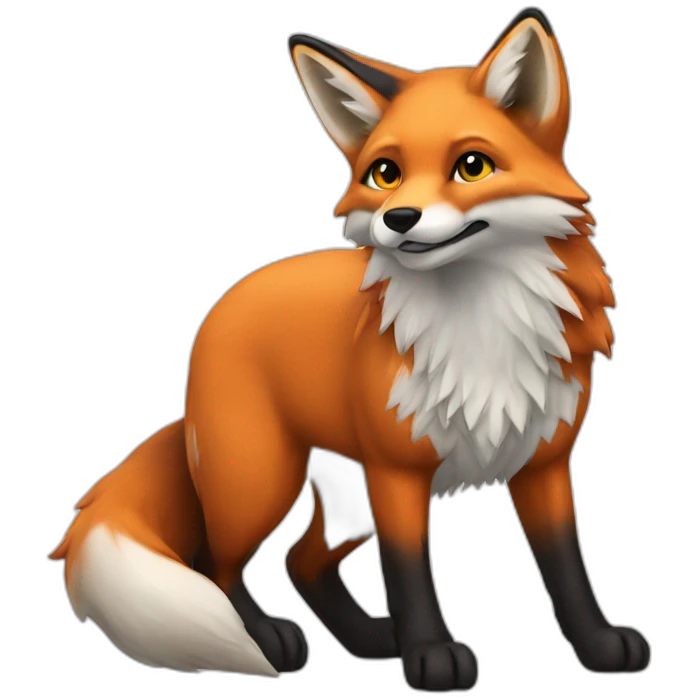 fox-blu emoji